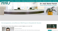 Desktop Screenshot of drfrerich.de